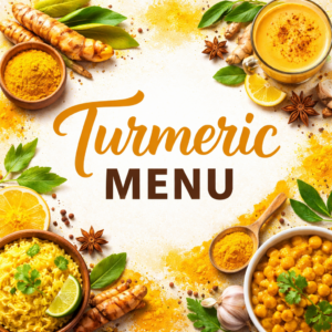 Turmeric Menu