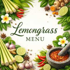 Lemongrass Menu