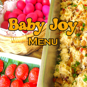 Baby Joy Menu