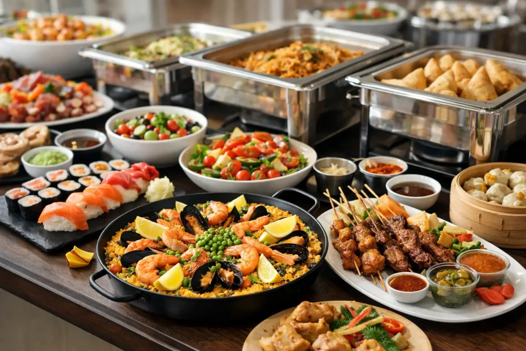 International Buffet Catering for Every Guest